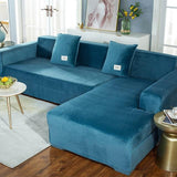 Shaped Sofa Velvet Covers for Living Room - Outlet-Marketplace