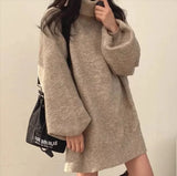 Pull col roulé oversize chic et confortable