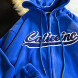 Letter Embroidery Hoodies for Women - Outlet-Marketplace