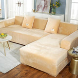 Shaped Sofa Velvet Covers for Living Room - Outlet-Marketplace