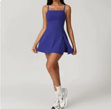 Backless Yoga Romper with Padded Sports Bra - Outlet-Marketplace