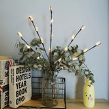 LED Willow Branch Lamp: Elegant Home Decor Accent - Outlet-Marketplace