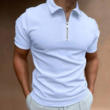 Santiago Zip-Up Polo Shirt - Outlet-Marketplace