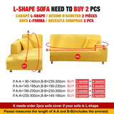 Shaped Sofa Velvet Covers for Living Room - Outlet-Marketplace