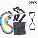 17 Pieces Resistance Bands Set - Outlet-Marketplace