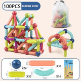 Kids Magnetic Constructor Blocks Stick - Outlet-Marketplace