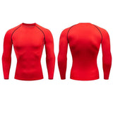 Men Compression Running T-Shirt Fitness - Outlet-Marketplace