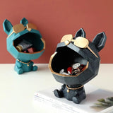 Big Mouth Dog Resin Storage Box: Cool Home Decor Gift - Outlet-Marketplace