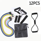 17 Pieces Resistance Bands Set - Outlet-Marketplace