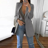 Casual Long Sleeve Business Suit - Outlet-Marketplace