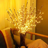 LED Willow Branch Lamp: Elegant Home Decor Accent - Outlet-Marketplace