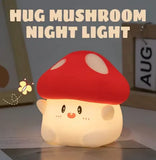 Veilleuse LED en forme de champignon de dessin animé