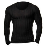 Knitted Slim Long Sleeve - Outlet-Marketplace