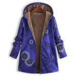 Winter Retro Hooded Cashmere Jacket for Women - Outlet-Marketplace