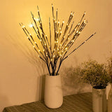LED Willow Branch Lamp: Elegant Home Decor Accent - Outlet-Marketplace