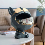 Big Mouth Dog Resin Storage Box: Cool Home Decor Gift - Outlet-Marketplace