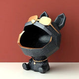 Big Mouth Dog Resin Storage Box: Cool Home Decor Gift - Outlet-Marketplace