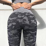 Grey Camo Leggings Chic - Outlet-Marketplace