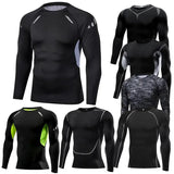 Men Compression Running T-Shirt Fitness - Outlet-Marketplace