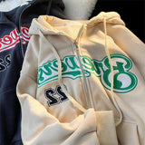 Letter Embroidery Hoodies for Women - Outlet-Marketplace
