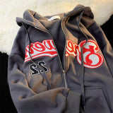 Letter Embroidery Hoodies for Women - Outlet-Marketplace