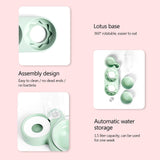 Pet Bowl Double Bowls Food Water Feeder With Auto Water Dispenser - Outlet-Marketplace