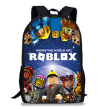 3D Cartoon Roblox Backpack for Kids - Outlet-Marketplace