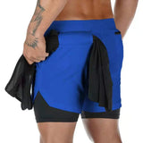 2-In-1 Compression Jogging Short Pants - Outlet-Marketplace