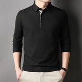 Long Sleeve Polo Shirt - Outlet-Marketplace