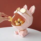 Big Mouth Dog Resin Storage Box: Cool Home Decor Gift - Outlet-Marketplace