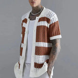 Patchwork Knit Shirt - Outlet-Marketplace