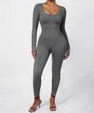 Long Sleeve Jumpsuit - Outlet-Marketplace