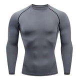 Men Compression Running T-Shirt Fitness - Outlet-Marketplace