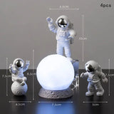 Astronaut and Moon Home Decor Set - Outlet-Marketplace