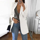 Casual Long Sleeve Business Suit - Outlet-Marketplace