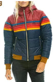 2024 Winter Women's Jacket Hooded Parkas Oversize Pocket Back Velvet - Outlet-Marketplace