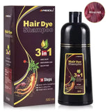 3-in-1 Natural Hair Dye Shampoo - Quick & Easy Gray Coverage, Cleanses & Nourishes - Outlet-Marketplace