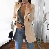 Casual Long Sleeve Business Suit - Outlet-Marketplace