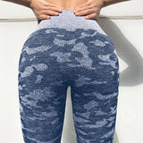 Blue Camo Movi Leggings - Outlet-Marketplace
