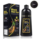 3-in-1 Natural Hair Dye Shampoo - Quick & Easy Gray Coverage, Cleanses & Nourishes - Outlet-Marketplace