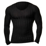 Knitted Slim Long Sleeve - Outlet-Marketplace