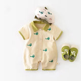 Baby Summer Crocodile Clothes Jumpsuit - Outlet-Marketplace