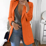 Casual Long Sleeve Business Suit - Outlet-Marketplace